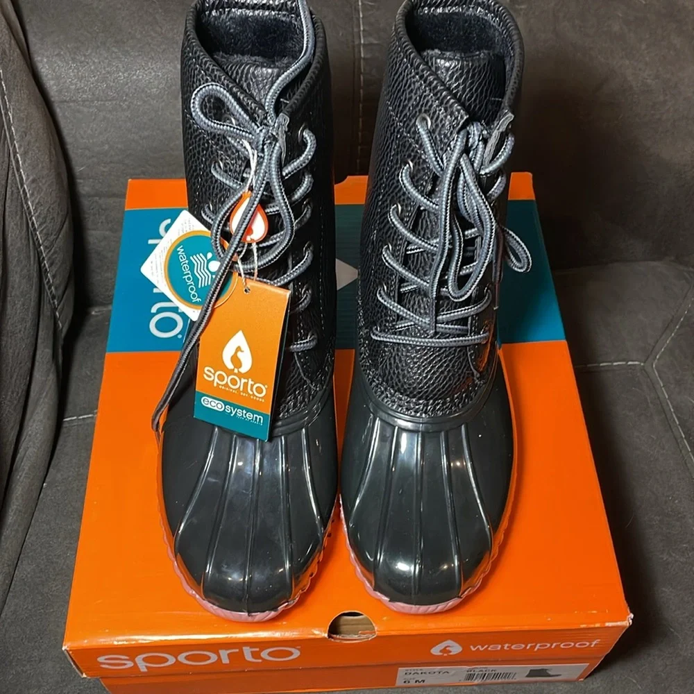 Sporto Waterproof Dakota Boots NWT - Picture 7 of 13